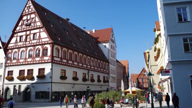 Self Guided walking Tour of Nördlingen (with Maps!)-new