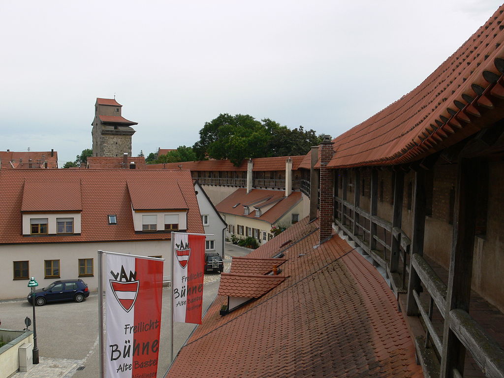 Nordlingen View From The City Wall