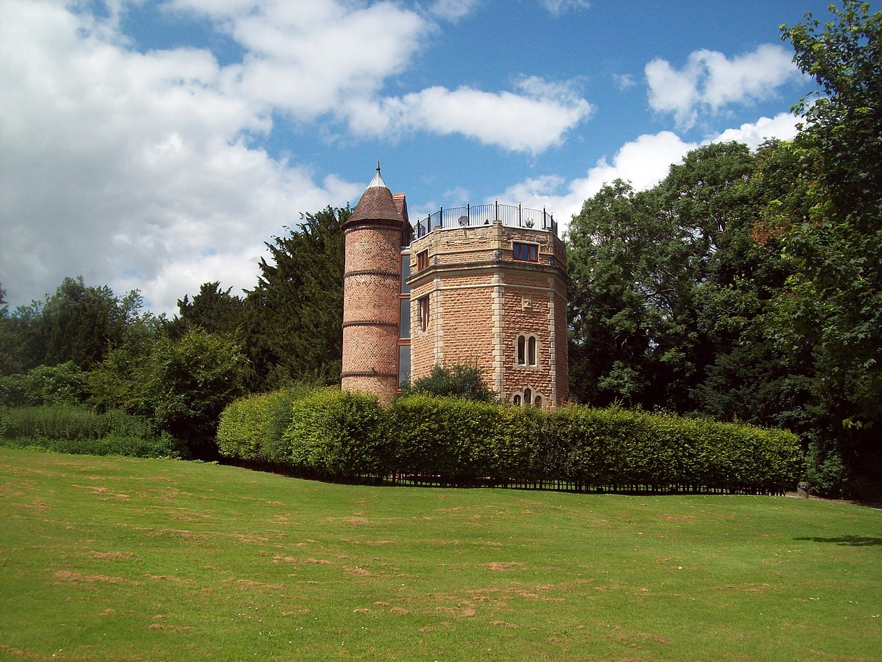 Converted Water Tower In Shipley Country Park