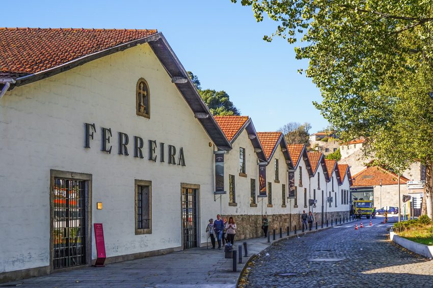 Ferreira wine cellar buildings