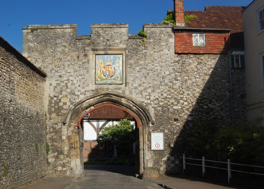 Priory Gate St Swithun Street Winchester