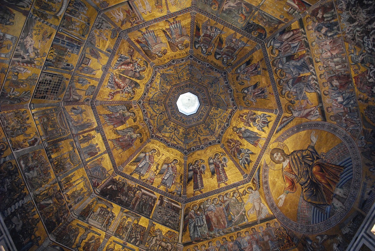 Baptistery Dome Interior