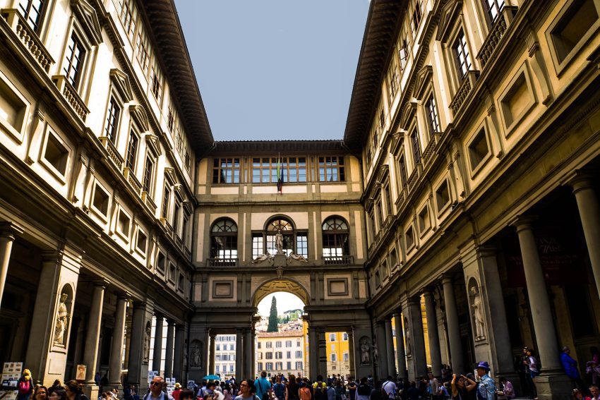 Florence Italy Uffizi Museum