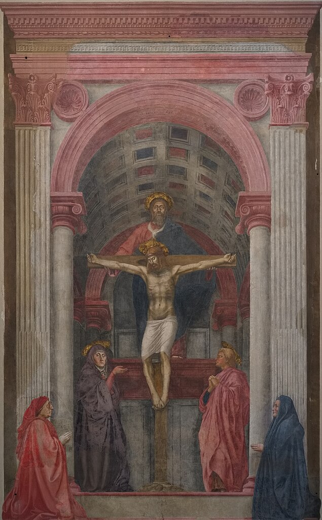 Masaccios Holy Trinity, Santa Maria Novella, Florence