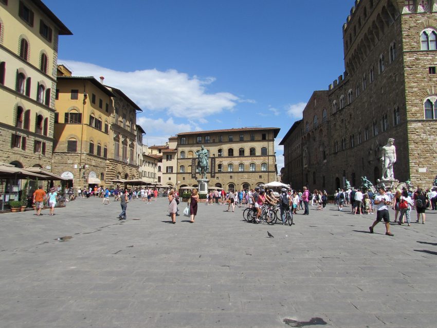 Piazza della Signoria din Florenta