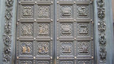 Southern Doors Of The Florence Baptistry