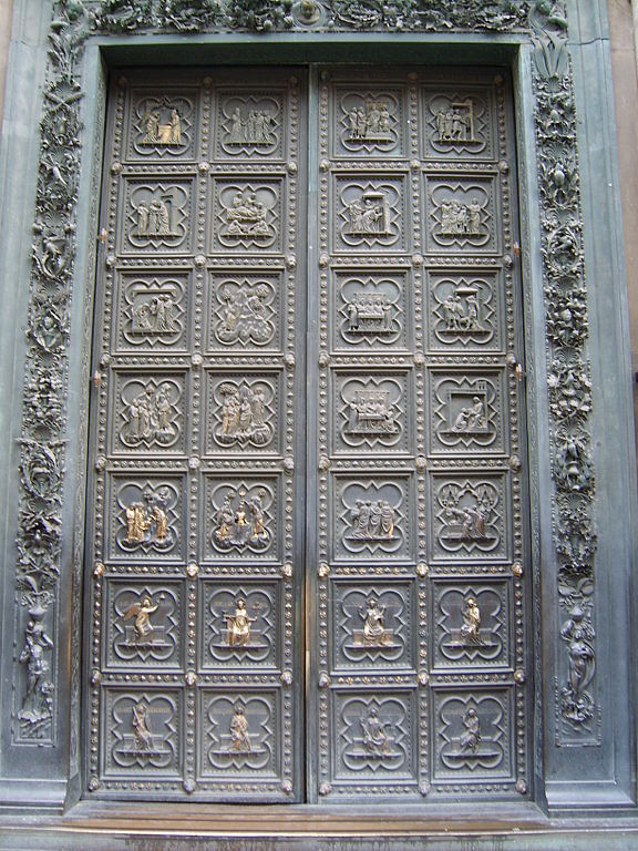 Southern Doors Of The Florence Baptistry