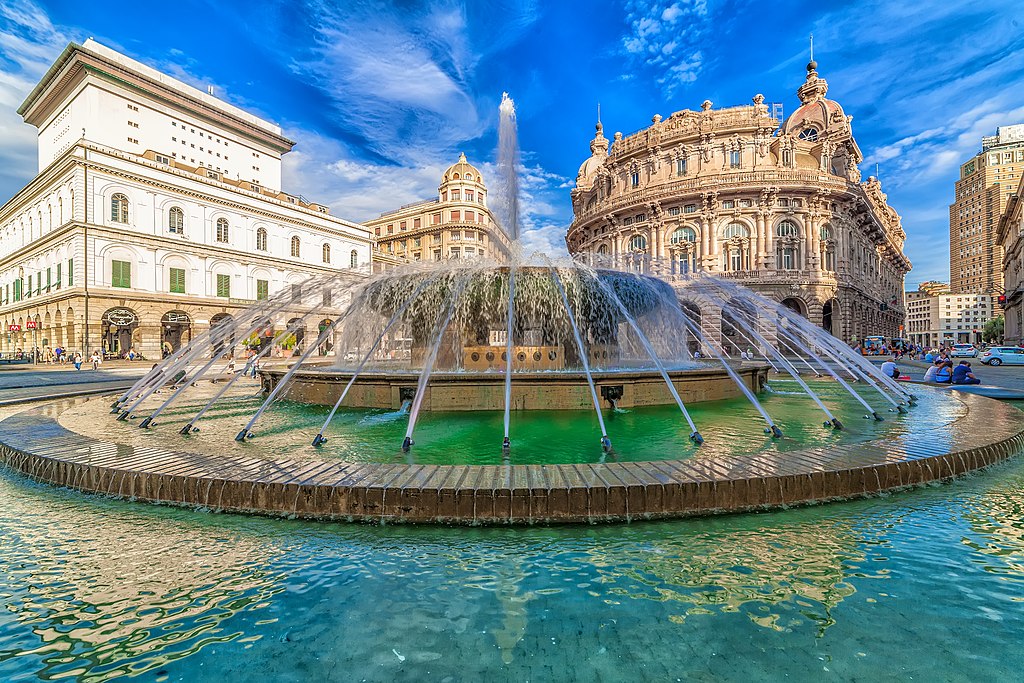 Fontana Di Piazza De Ferrari