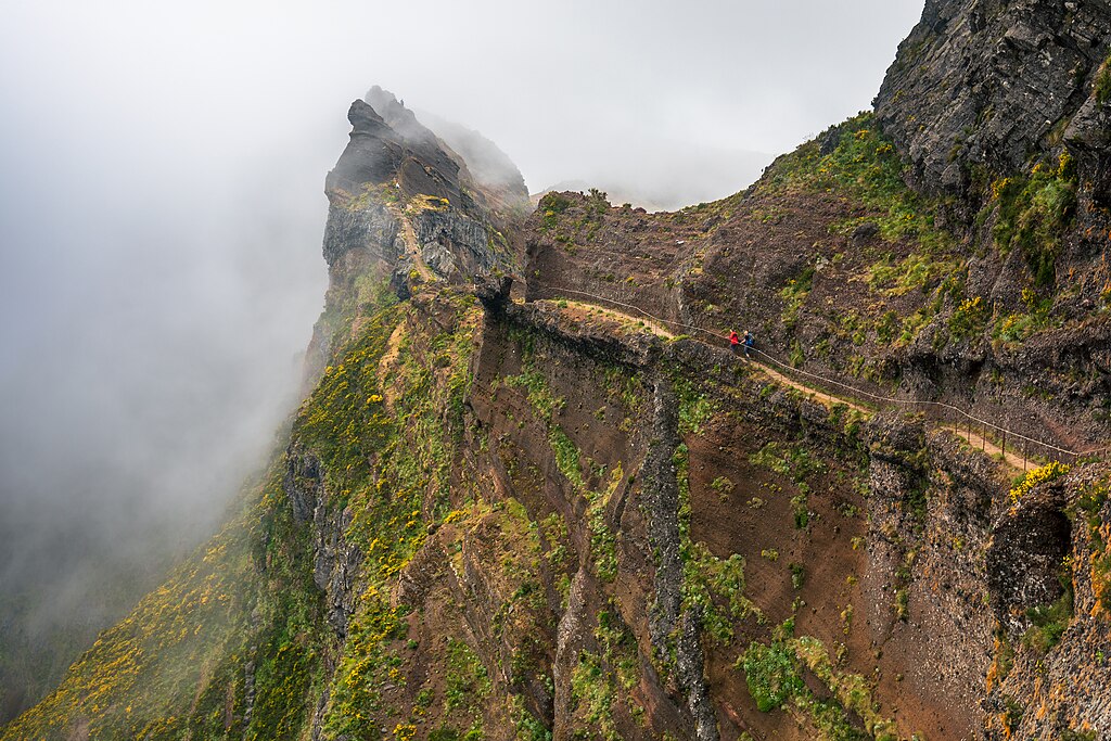 Vereda Do Areeiro Path At Pedra RijaMadeira