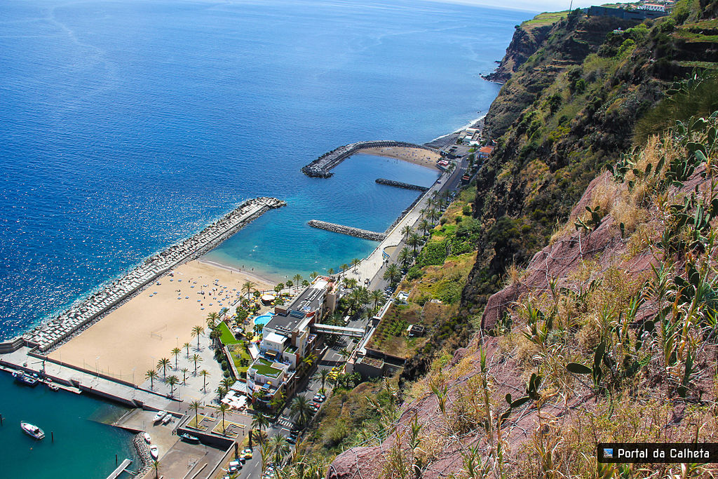 Praia Da Calheta Portal Da Calheta