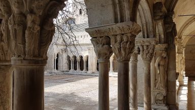Cloister View, Saint-Trophime Cathedral,Arles