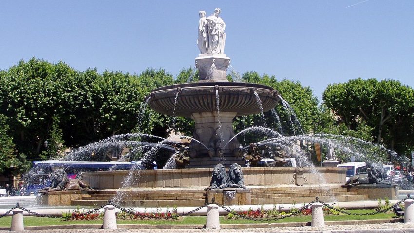 Fontaine de la Rotonde, Aix en Provence