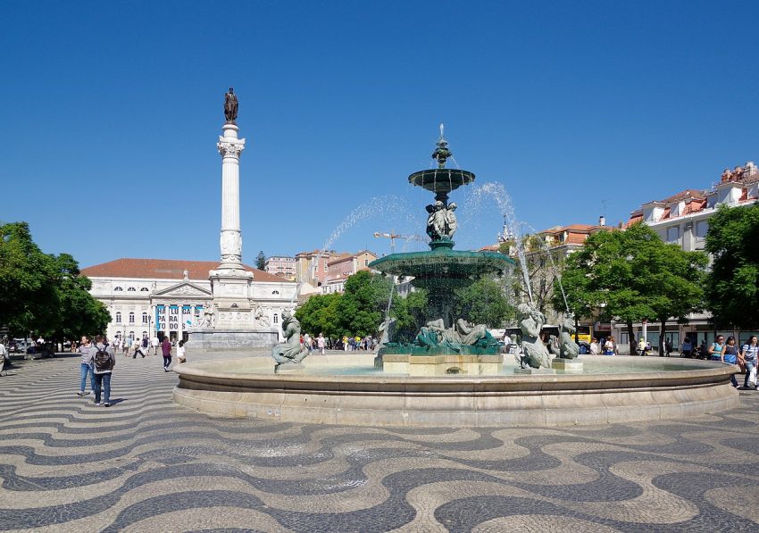 Praca do Rossio Lisbon