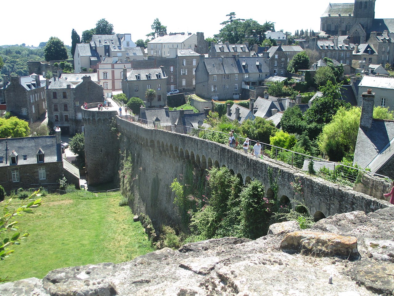 Town Walls Of Dinan