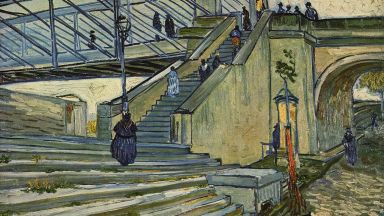 Vincent Van Gogh L’Escalier Du Pont De Trinquetaille