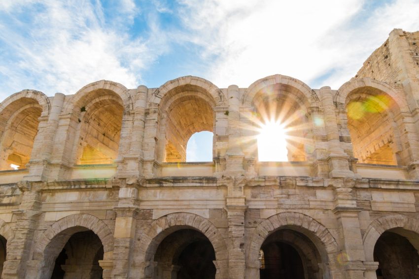 the amphitheatre of arles