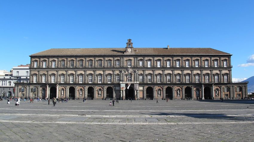 Main Facade of Royal Palace of Naples