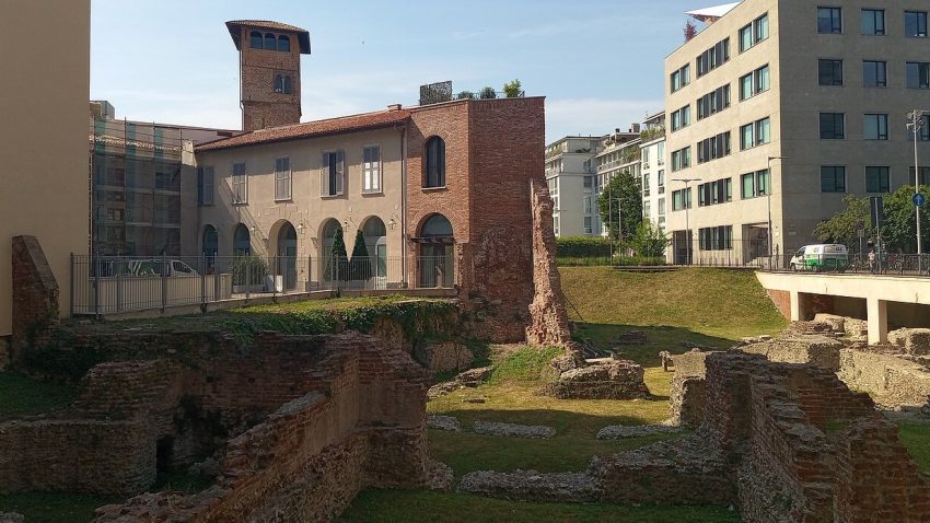 Ruins of Roman Imperial Palace, Milan