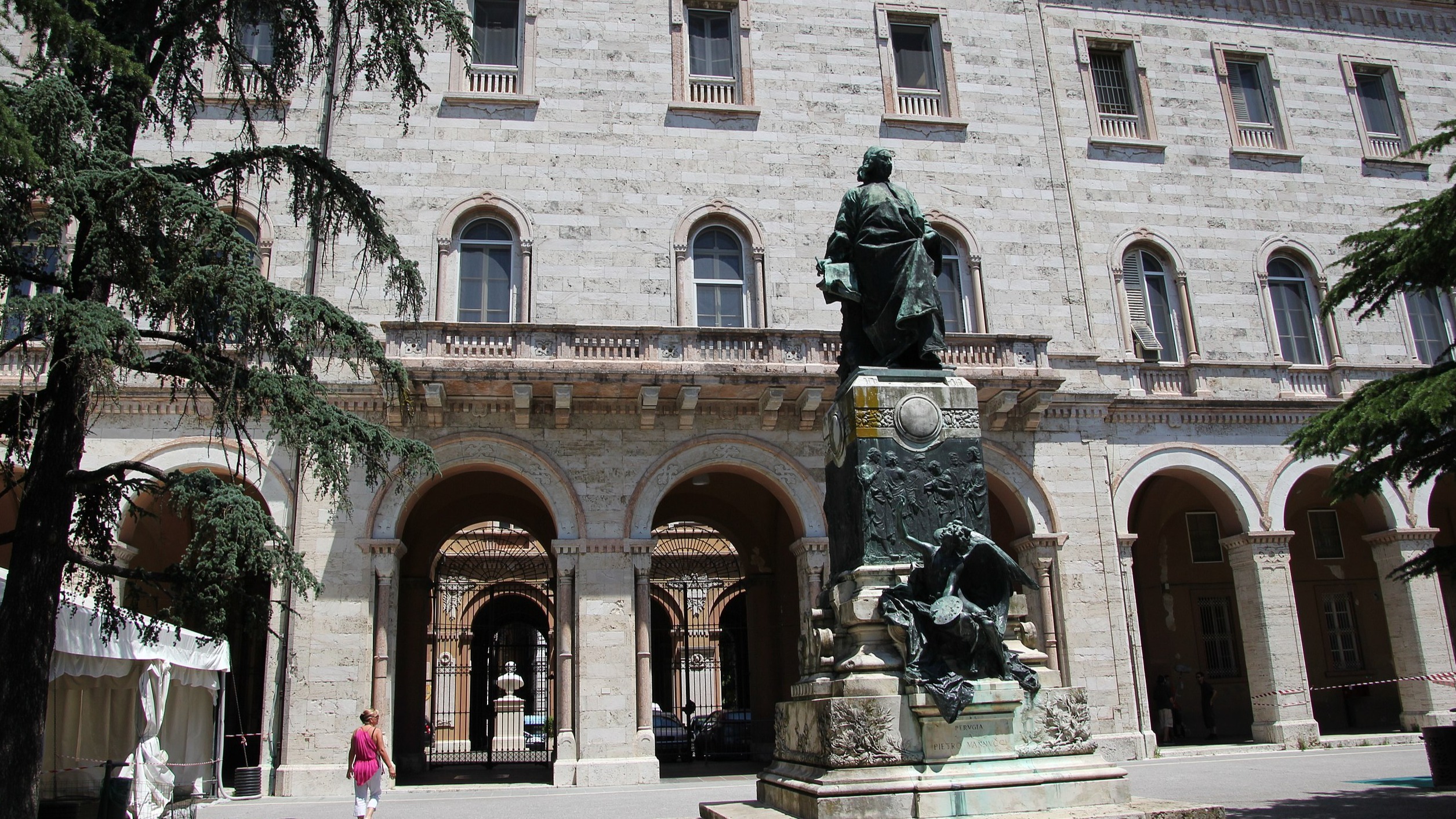 Monument Of Pietro Vannucci Perugino