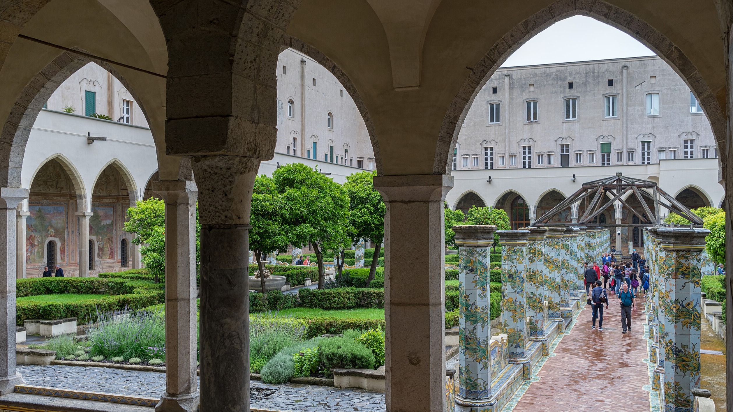 Naples   Santa Chiara   Cloitre