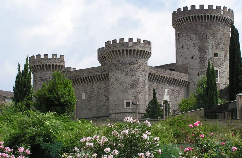 Rocca pia castle in tivoli