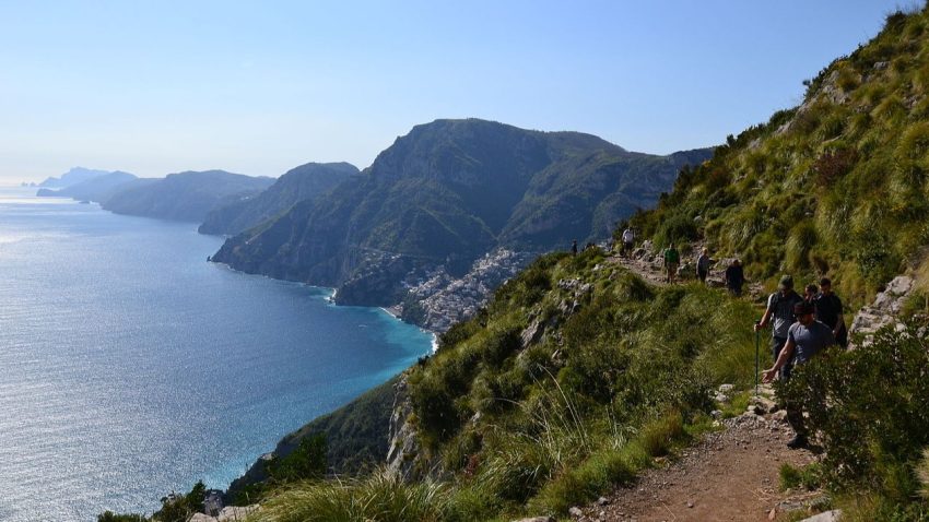 Sentiero degli dei vista