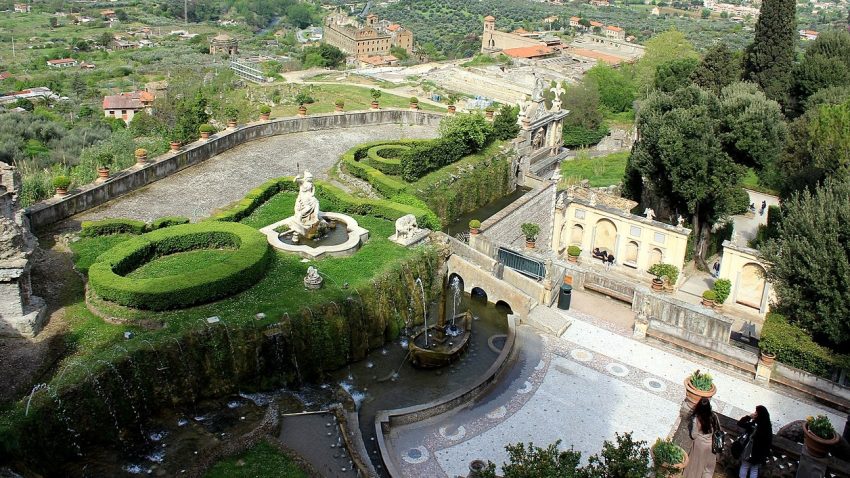 Villa Deste park Rometta