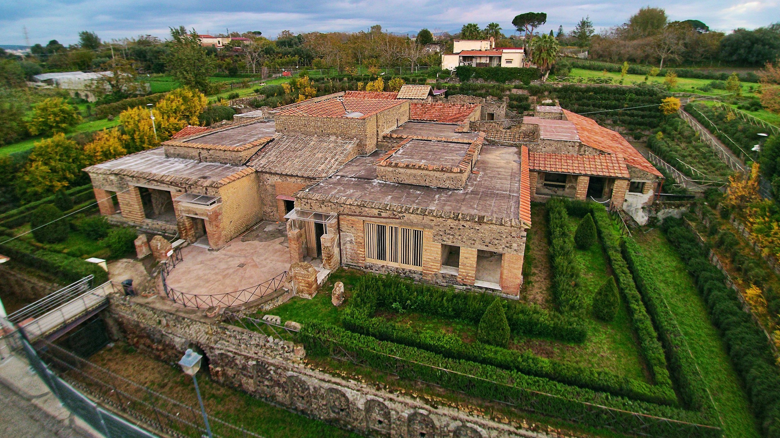 Villa Of The Mysteries In Pompeii