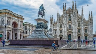 View of Milan Catheral