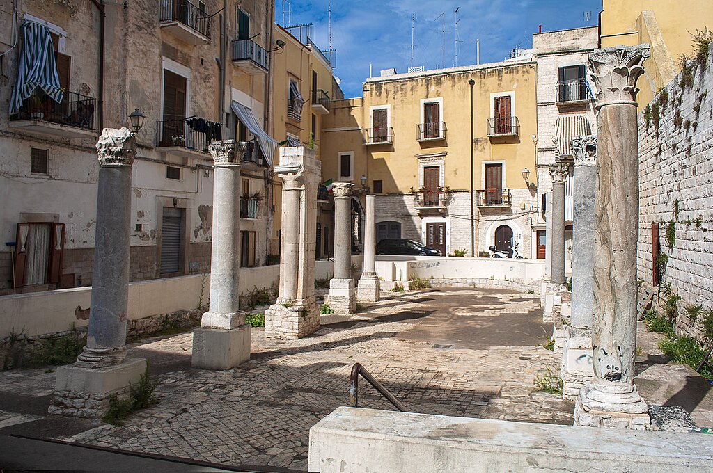 Bari   Ruderi Della Chiesa Di Santa Maria Del Buonconsiglio