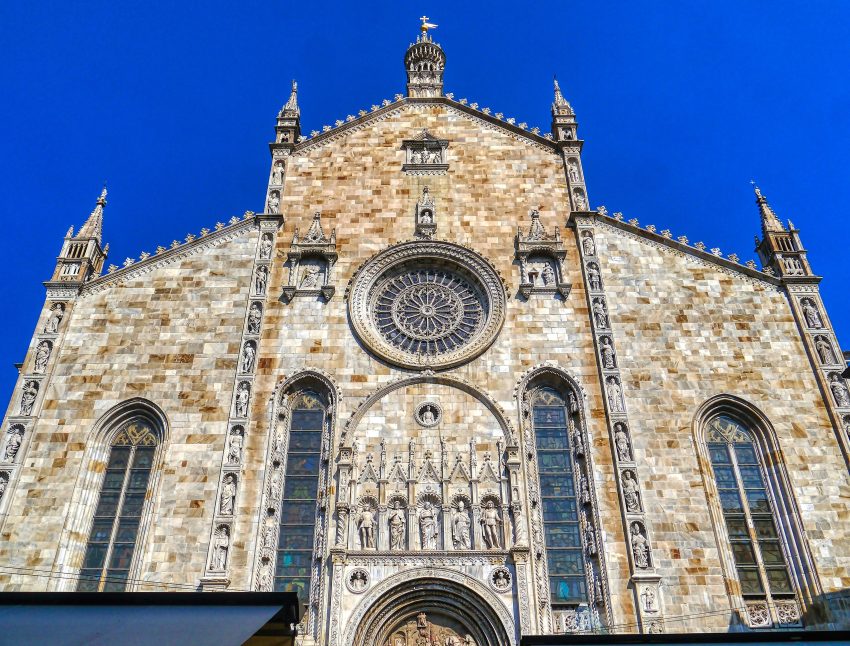 Como Cattedrale di Santa Maria Assunta Esterno Facciata