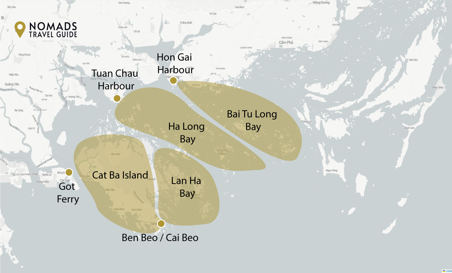 Halong Bay Map