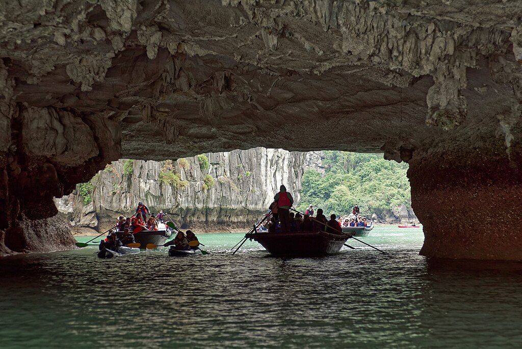 Hang Luon Cave Ha Long Bay Vietnam