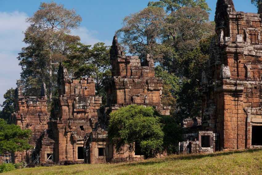 Angkor SiemReap Cambodia Suor Prat Towers