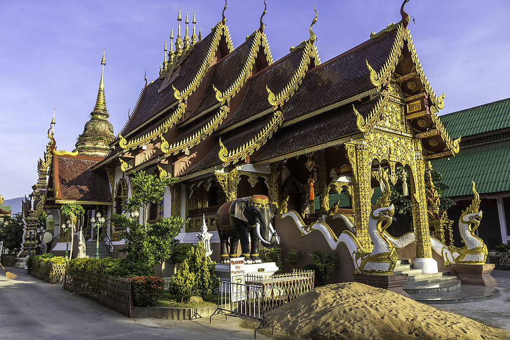 Chiang Mai Wat Saen Mueang Ma Luang