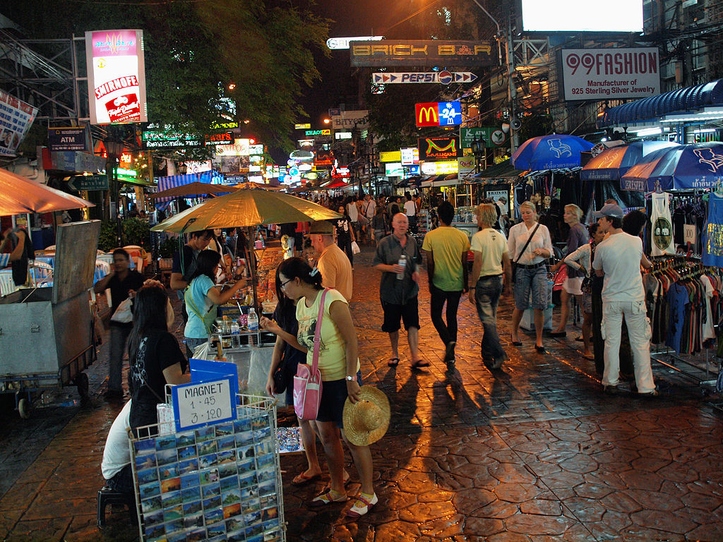 Khao San Road At Night