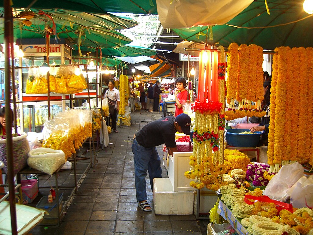 Pak Khlong Talat Flower Market