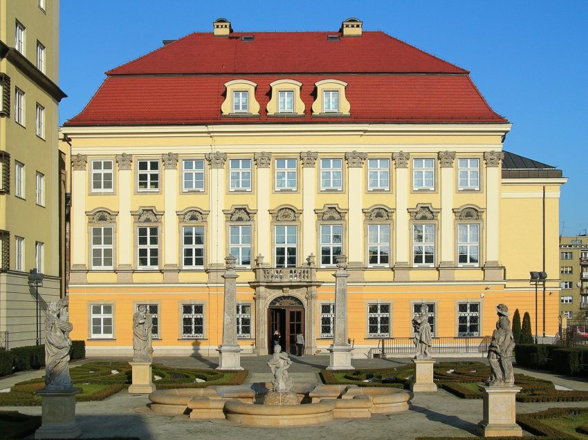 Prussian royal castle in Wroclaw
