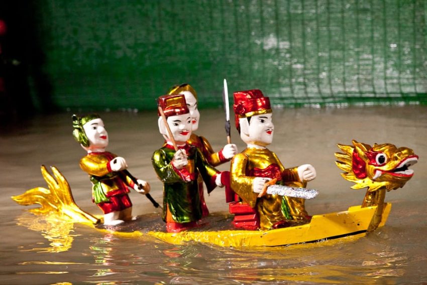 The Golden Dragon Water Puppet Theater