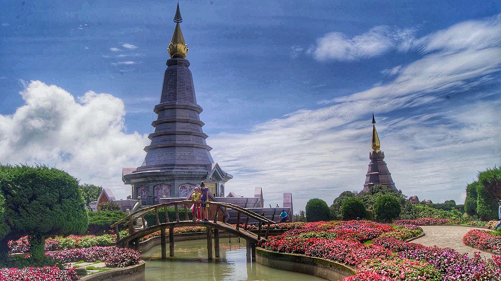 Twin Pagodas Of Doi Inthanon