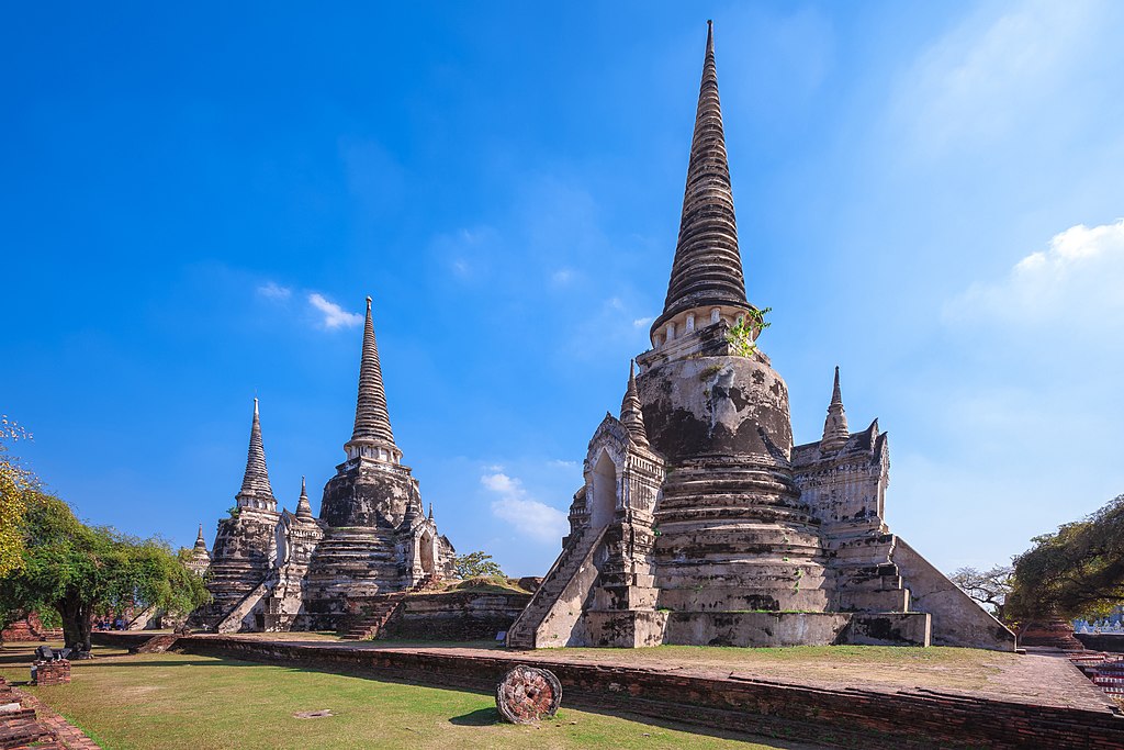 Three Chedis Of Wat Phra Si Sanphet 1