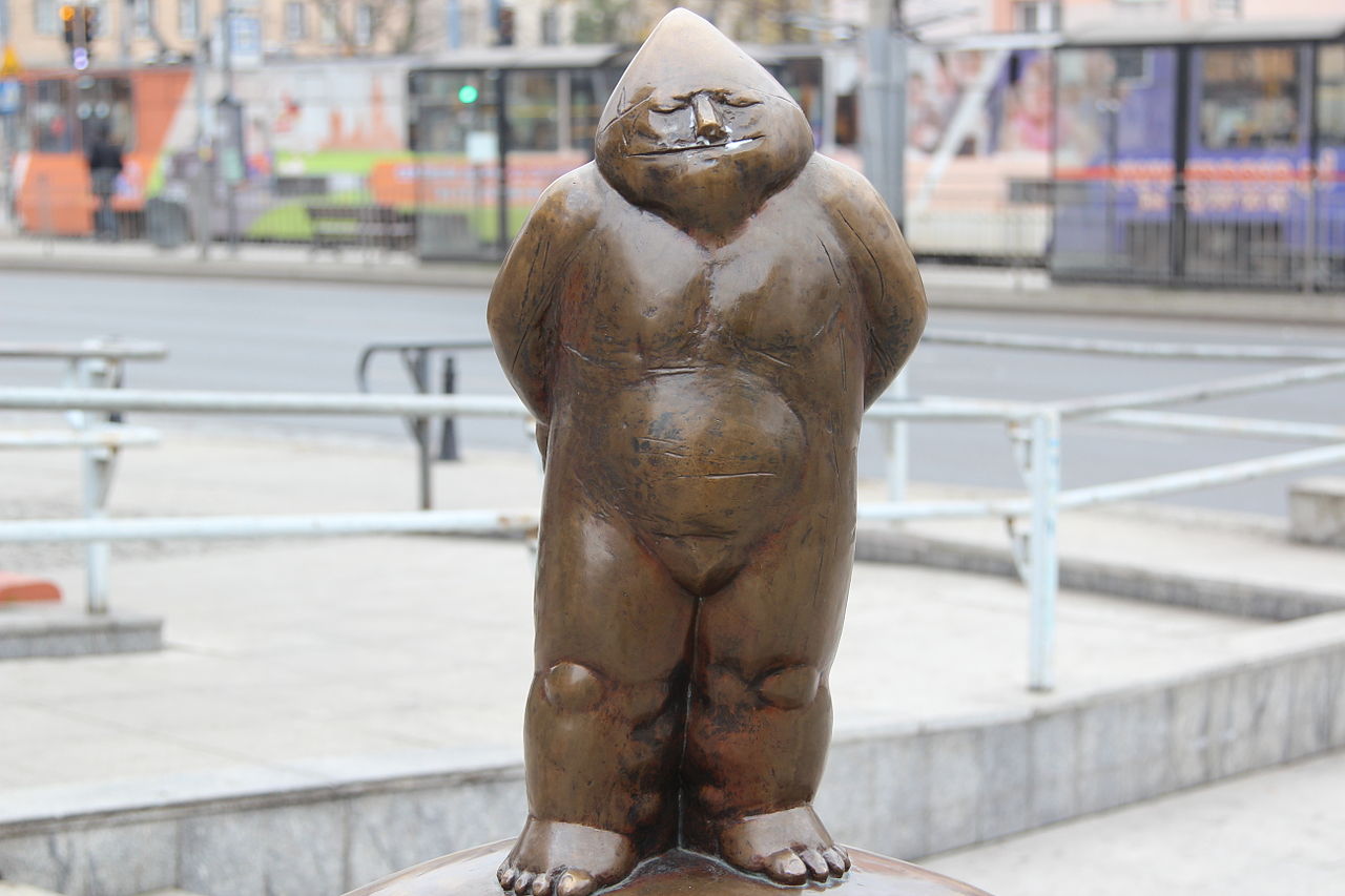 Papa Krasnal Papa Dwarf Wroclaw