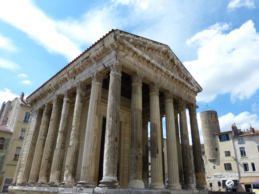 Roman temple Vienne