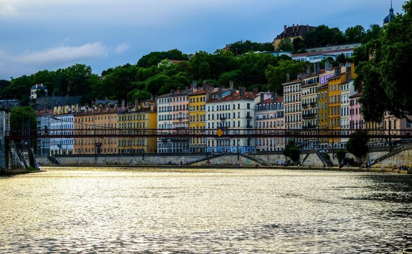 Bridge over the Saône River