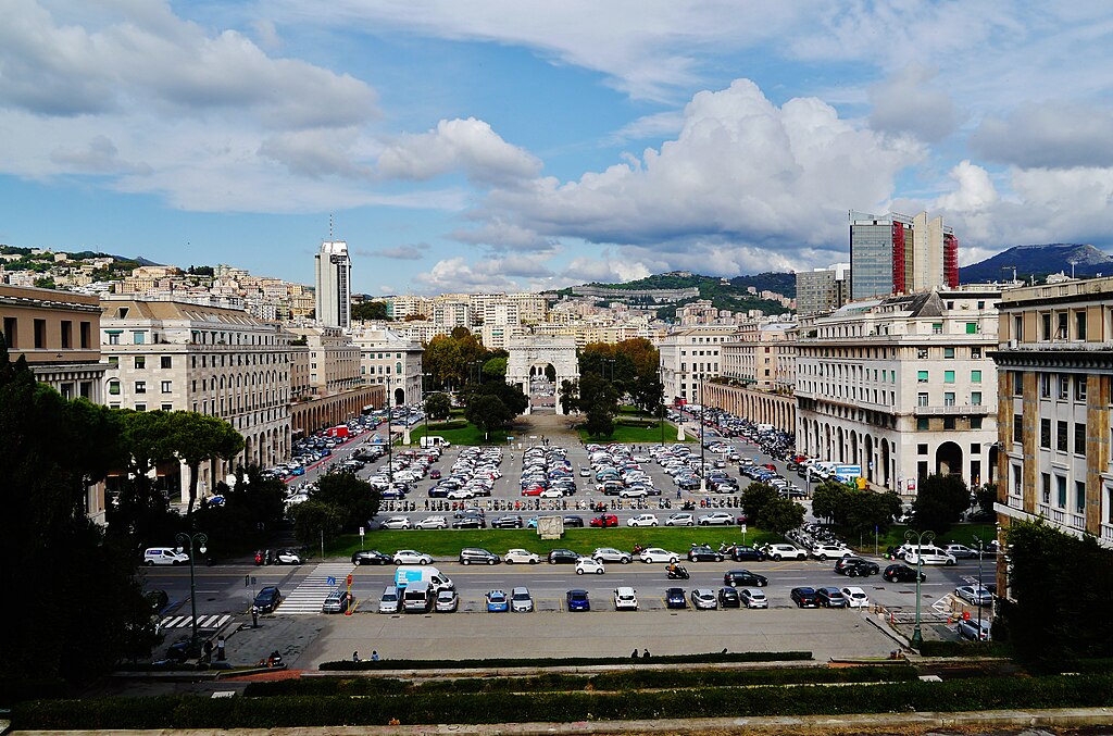Where To Stay In Genova Piazza Della Vittoria