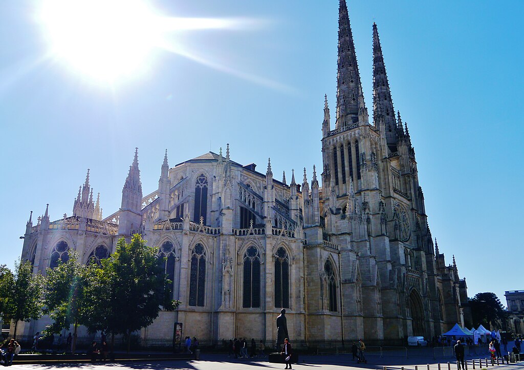 Bordeaux Cathédrale Saint André Extérieure