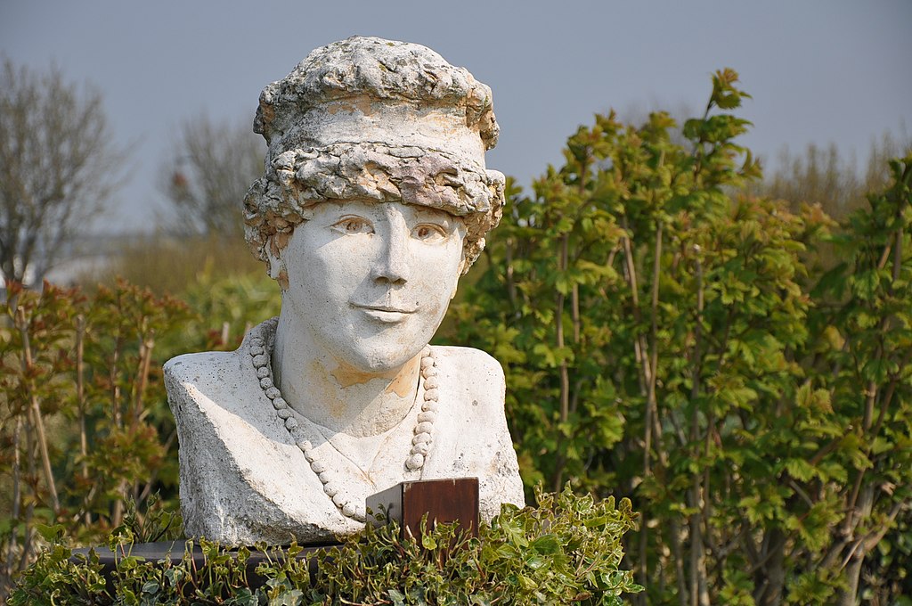 Garden Of Personalities In Honfleur