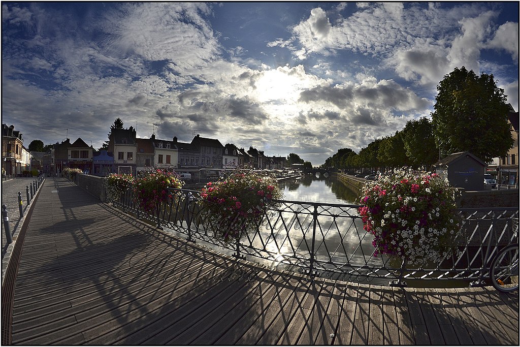 Quartier St Leu à Amiens