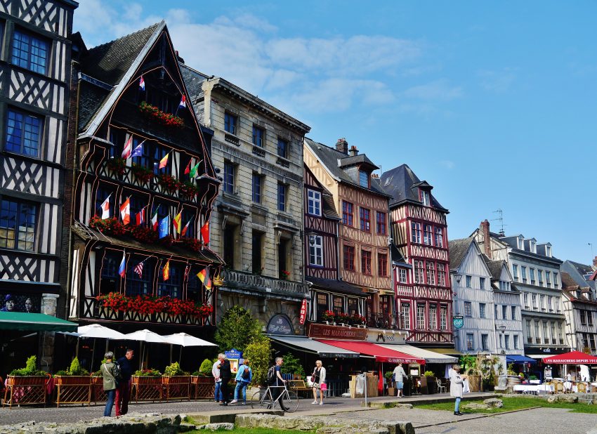 Rouen Place du Vieux Marché