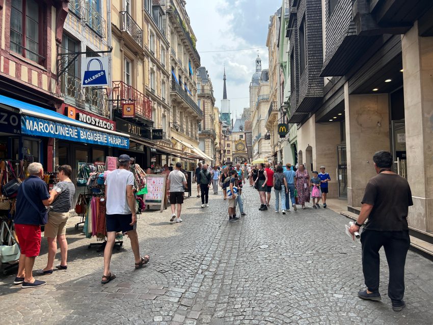 Rue Gros Horloge Rouen
